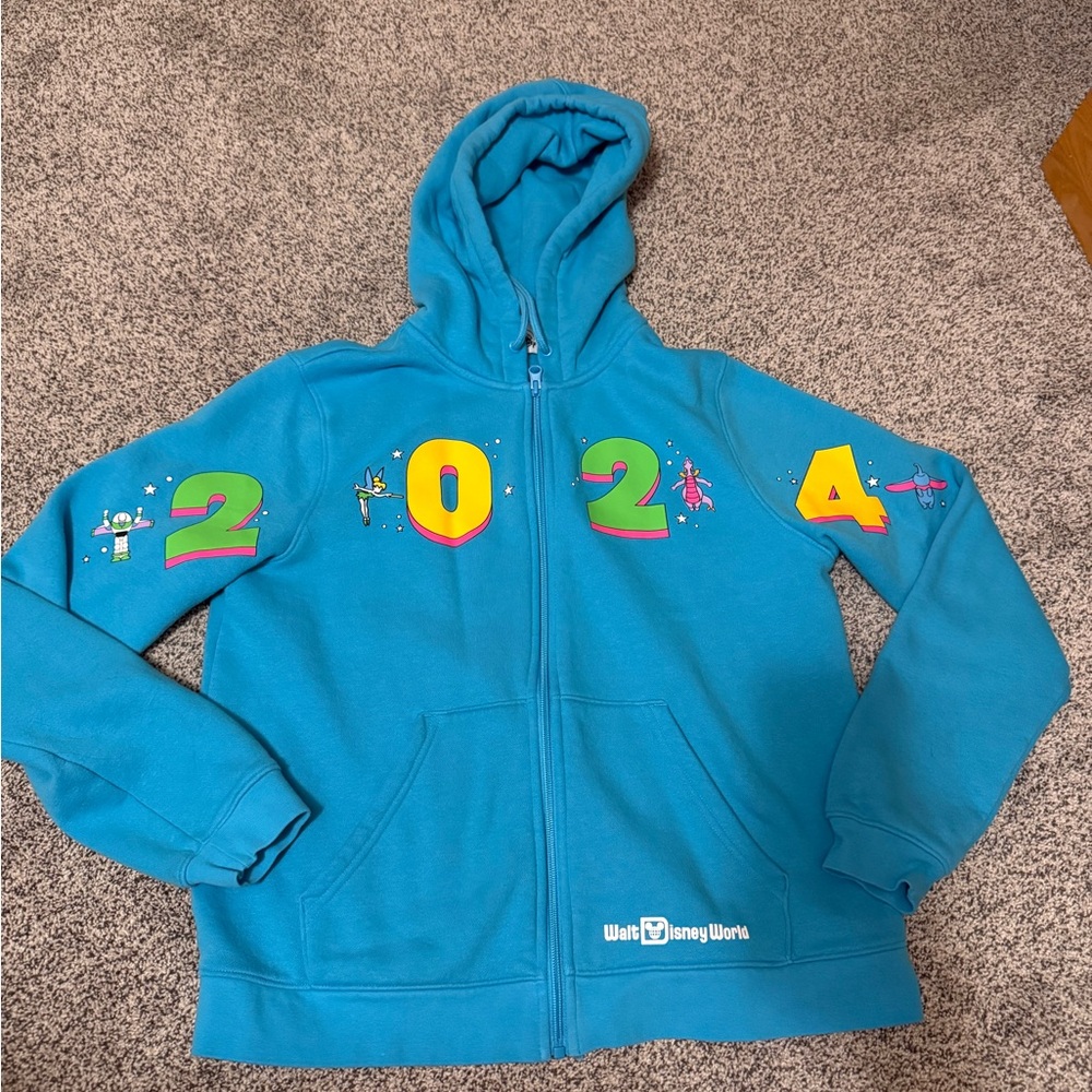 Disney Blue 2024 Hoodie